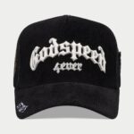 God Speed GS FOREVER TRUCKER HAT (Black Corduroy)