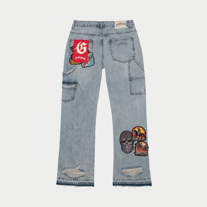 God Speed Patchwork Denim (Blue Wash)